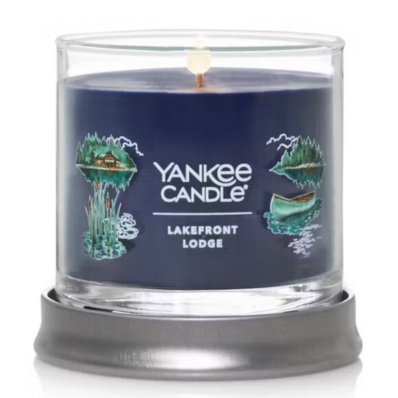 Yankee Candle Signature Tumbler Candle, Lakefront Lodge - Picture 1 of 11